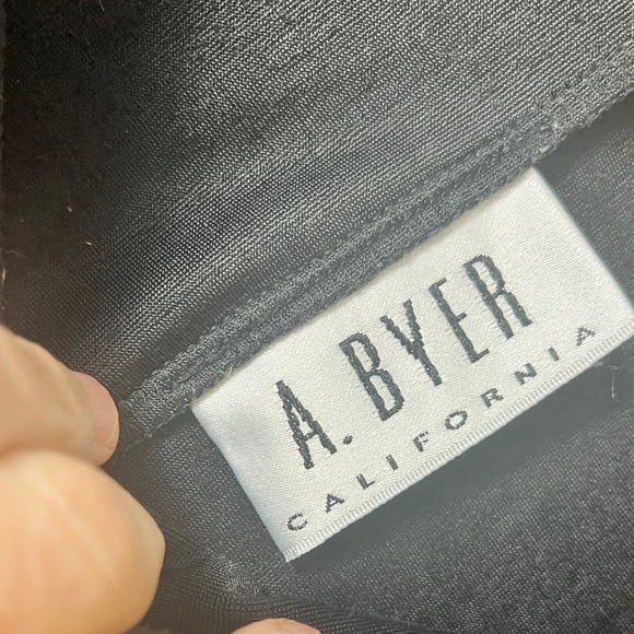 A. Byer | Vintage California Black Maxi Skirt - Picture 6 of 8